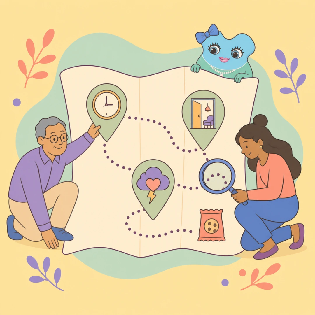 Cuby exploring the connections behind food cravings.